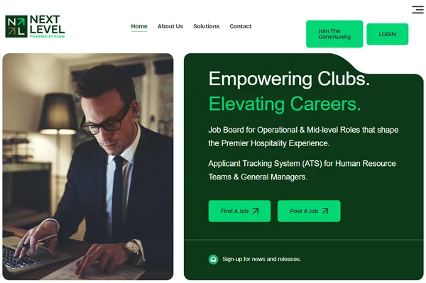 Next Level powered by KK and W career board